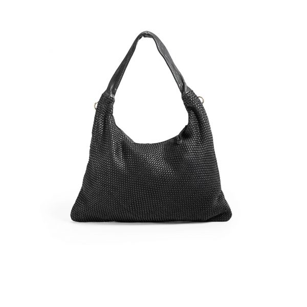 Borsa Sandy in Pelle Intrecciata